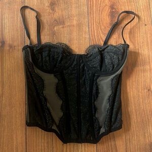 Urban outfitters Black corset top